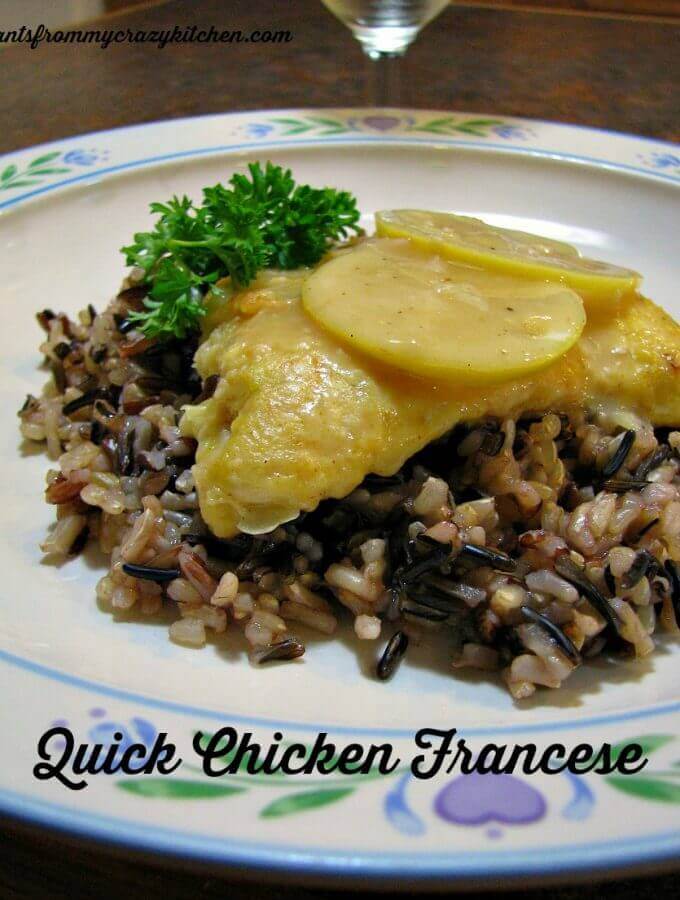 Quick Chicken Francese