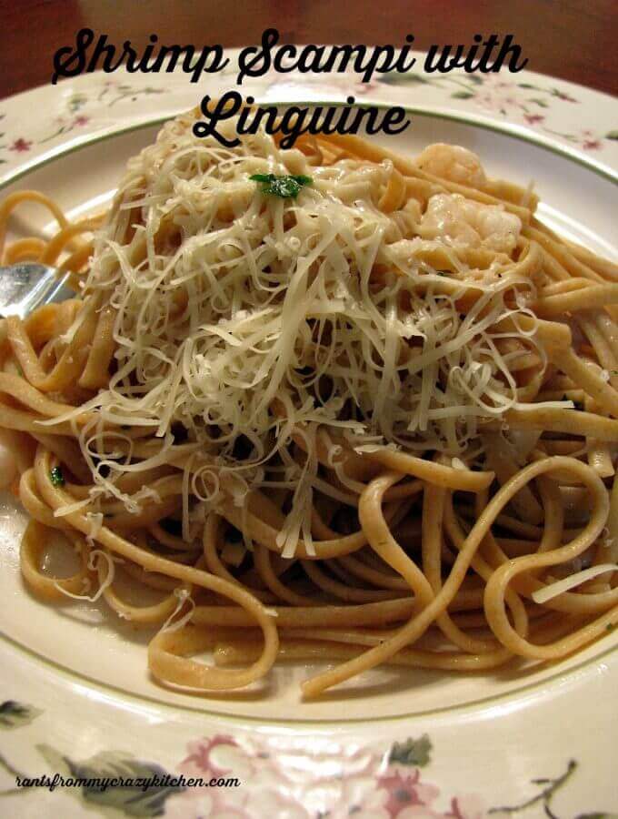Shrimp Scampi with Linguine