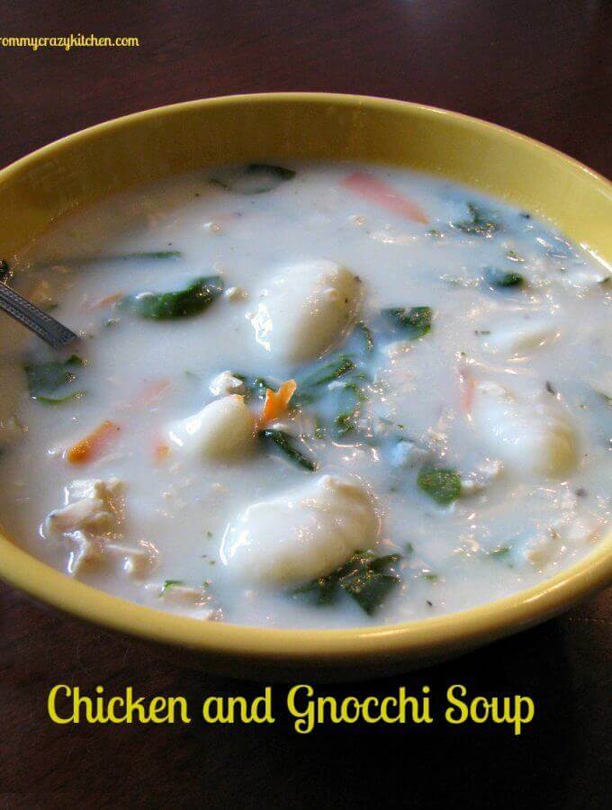 Chicken and Gnocchi Soup