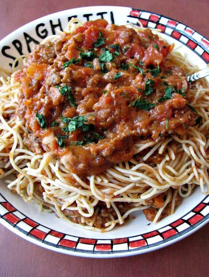 Easy Meat Sauce for Pasta