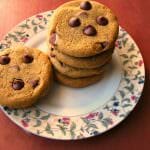 Chewy chocolate chip cookies with a subtle pumpkin flavor, these Chewy Pumpkin Chocolate Chip Cookies are a seasonal favorite!
