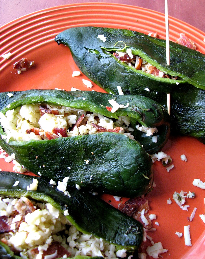 Stuffed Poblano Peppers 