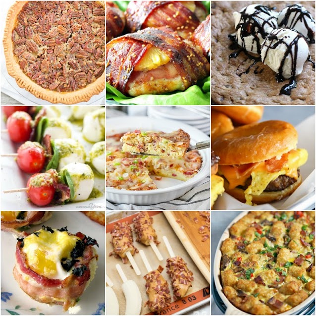 Bacon Month 2017 Week 2 Collage