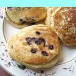 These Quick and Easy Pancakes are made with ready to cook, premixed, refrigerated batter that can easily be changed up with your favorite additions.